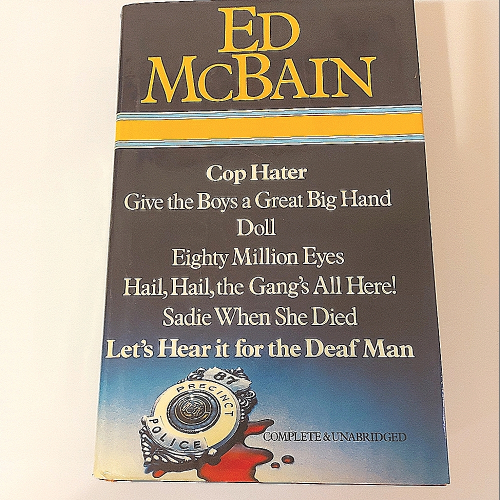 5 for $25- Ed McBain Crime Novel Collection